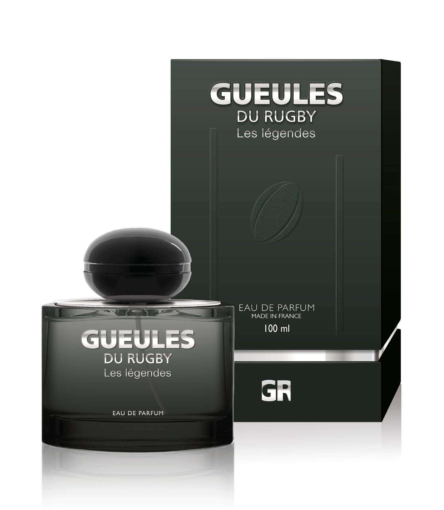 Gueules du Rugby - Les légendes - Parfum 100ml Personnalisé